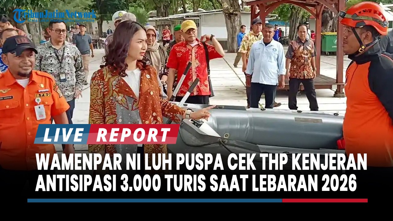 Wamenpar Ni Luh Puspa Cek THP Kenjeran, Antisipasi 3.000 Turis Saat Lebaran 2026