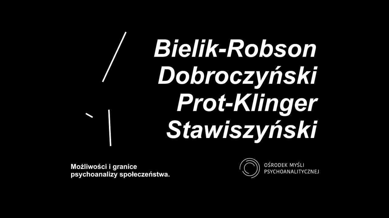 Rozmowa III: Możliwości i granice psychoanalizy społeczeństwa.