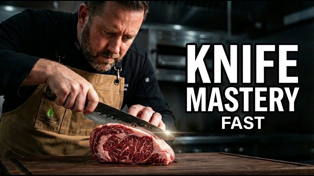 5 Essential Knife Skills Every Chef Must Master | Cut Like a Pro!