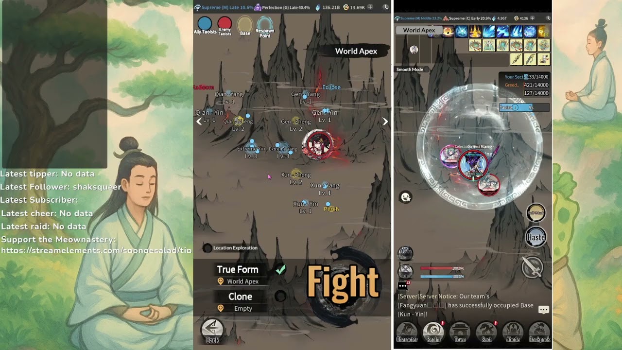 Overmortal Double Apex and Cul De Sect - Defeated by the swarm