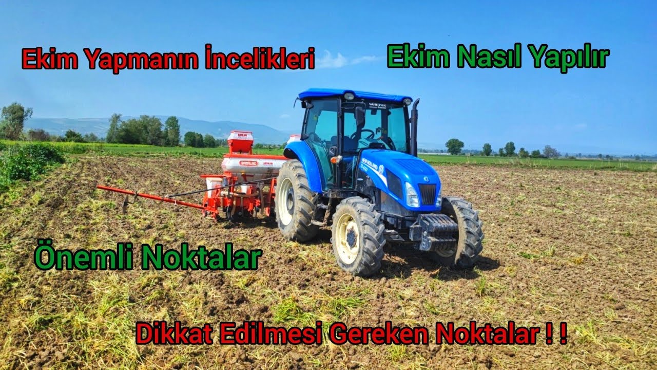 Havalı Mibzer ile Ekimin P&uuml;f Noktaları, Nasıl Ekim Yapılır, Dikkat Edilmesi Gerekenler