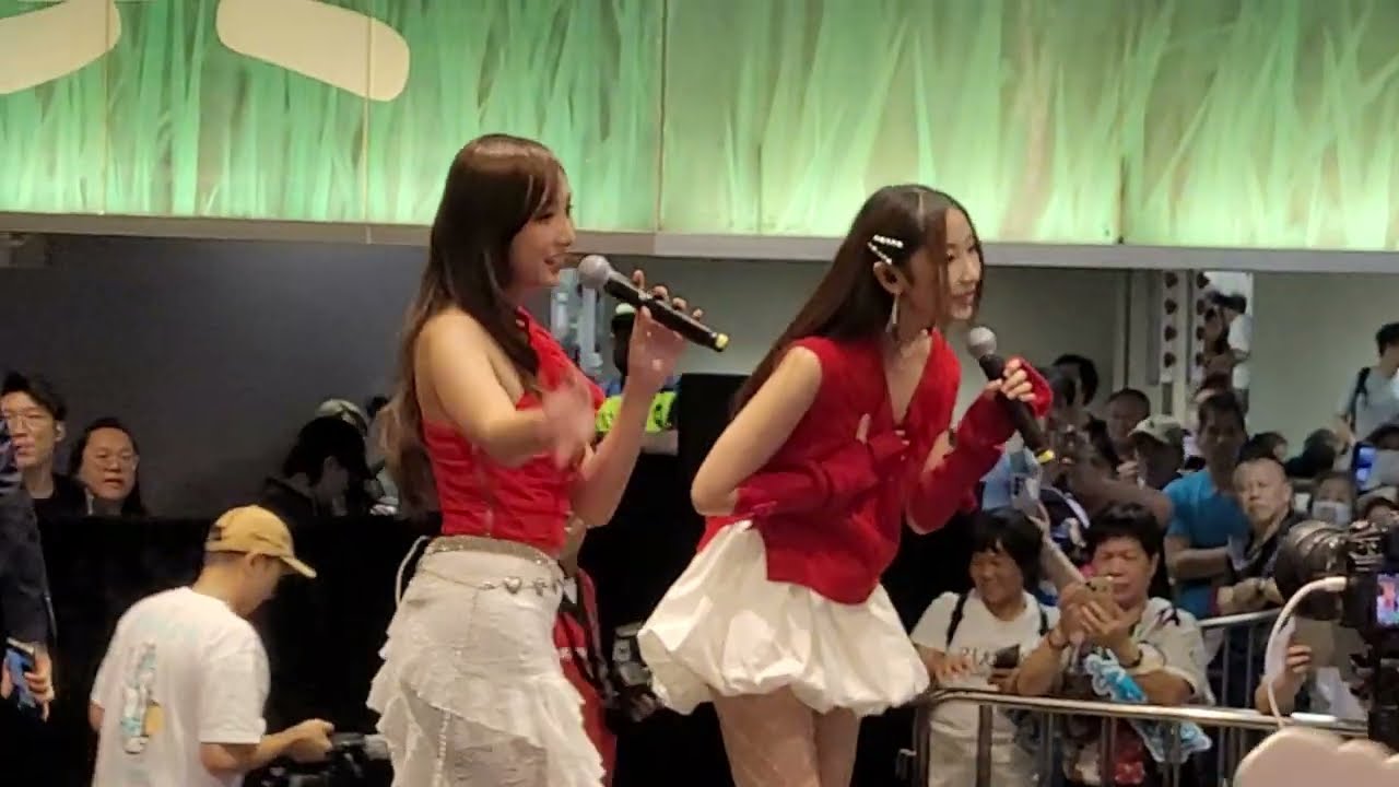 鍾柔美Yumi+詹天文Windy《跳舞街/今期流行/失憶週末/Chotto等等》沙田馬場國慶賽馬日 2025.10.01