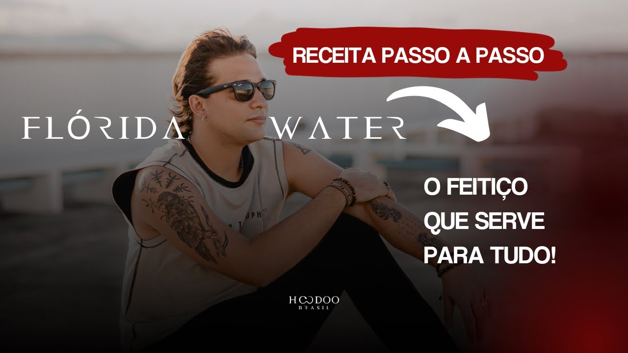 FL&Oacute;RIDA WATER: Como fazer essa &aacute;gua da Fl&oacute;rida famosa dos conjures!