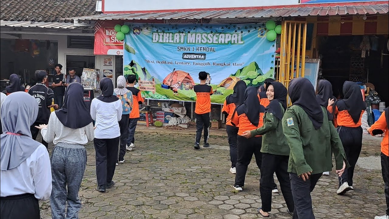 Senam Pagi Diklat Masseapal SMK N 1 Kendal, Dempel Candiroto Temanggung 2026