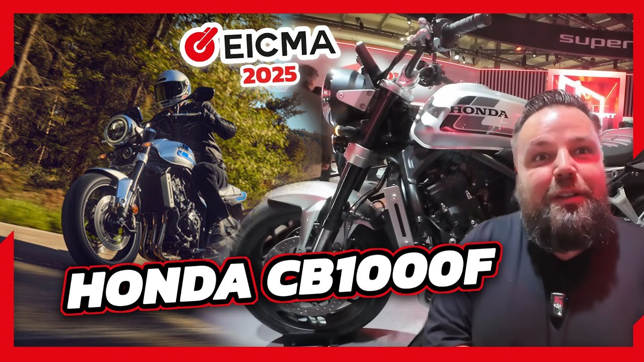 Hornet-Herz, Klassik-Kleid: HONDA CB1000F - Die Retro-Naked auf der EICMA 2025 im Kurzcheck