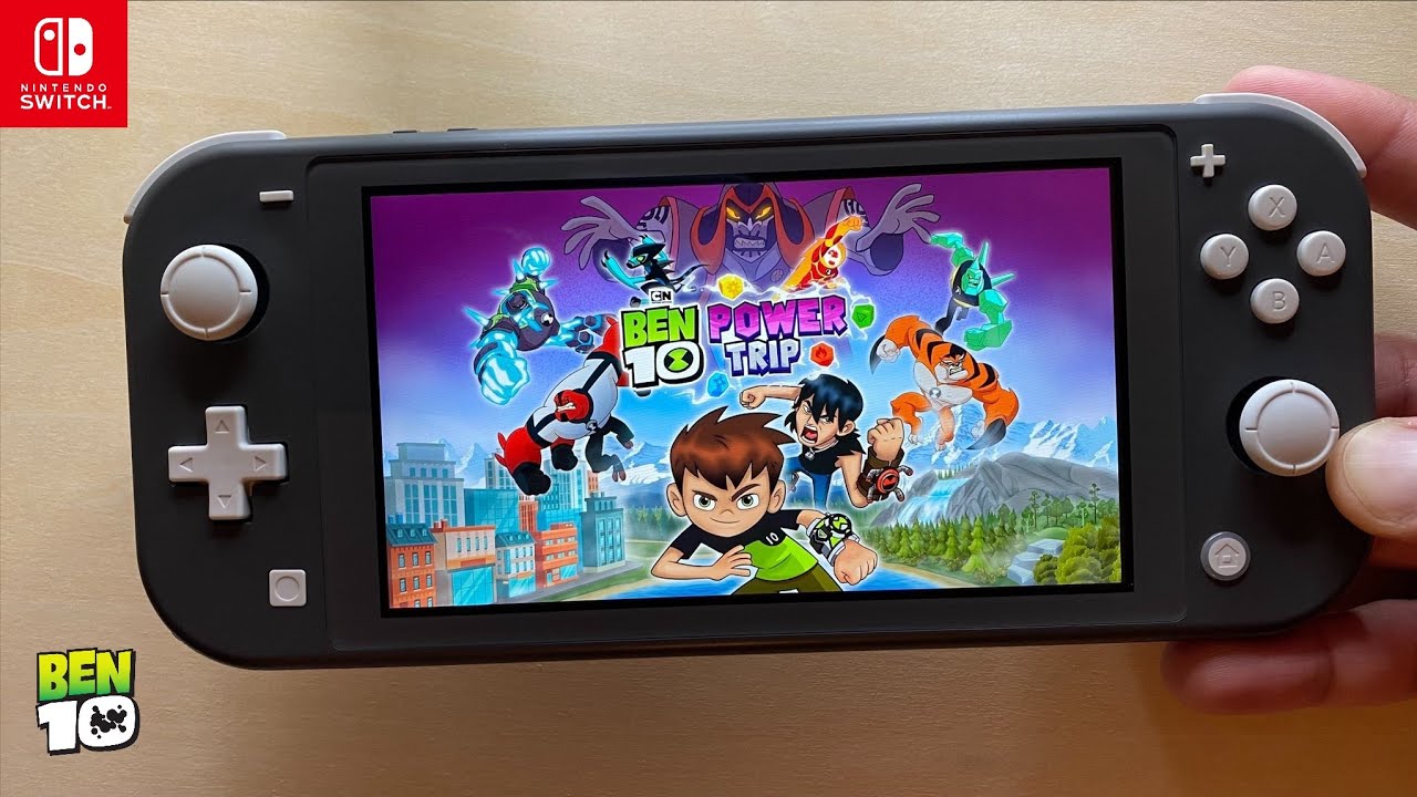 Ben 10: Power Trip Nintendo Switch Lite Gameplay