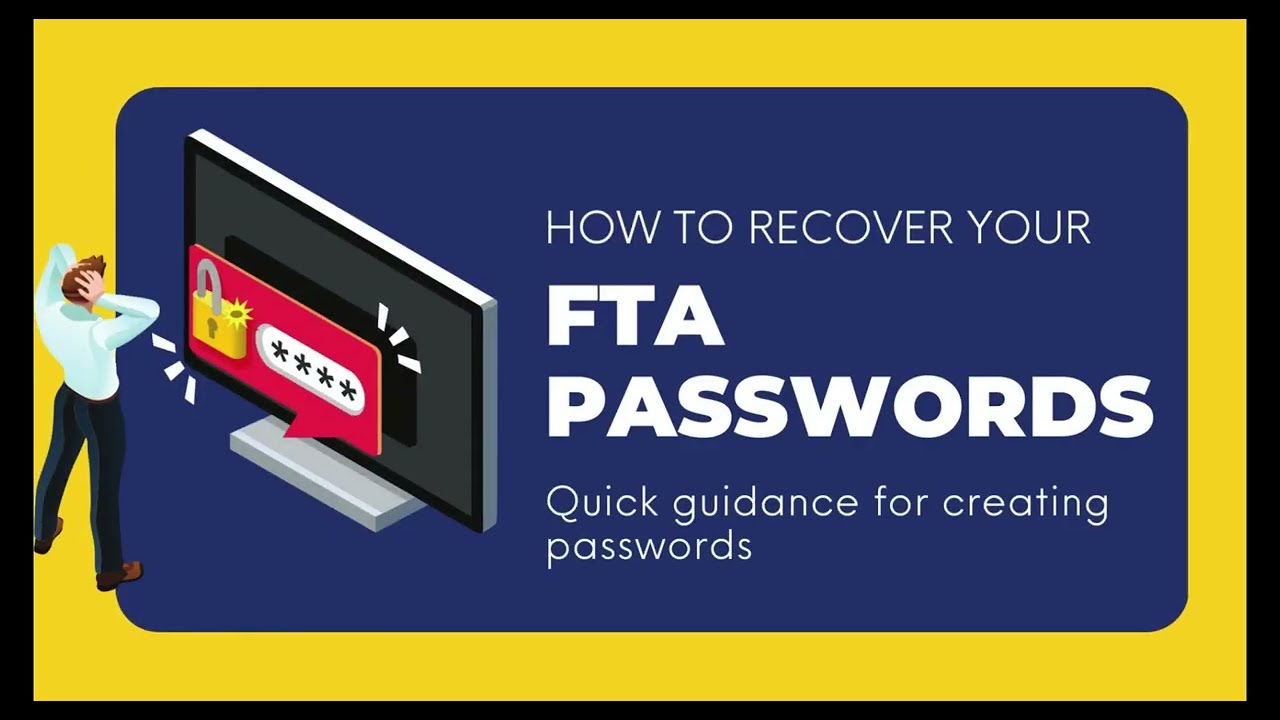 How to reset or Recover FTA Portal in UAE or Change Password