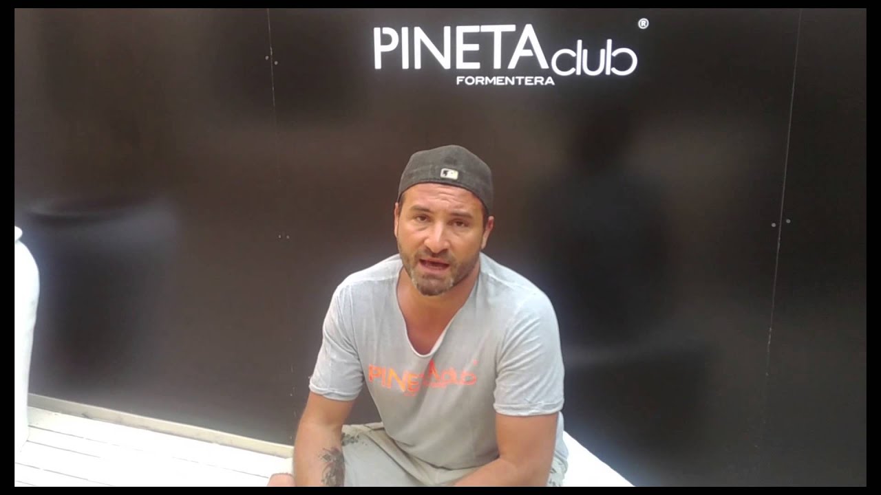 Isola di Formentera: Federico Pignatari del Pineta Club