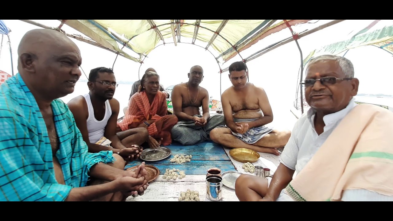 kashi yatra part-5 triveni sangam pinda pradanam in allahabad