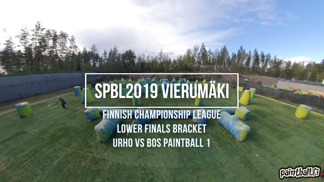Urho vs BOS Paintball 1 - SPBL2019 Vierum&auml;ki