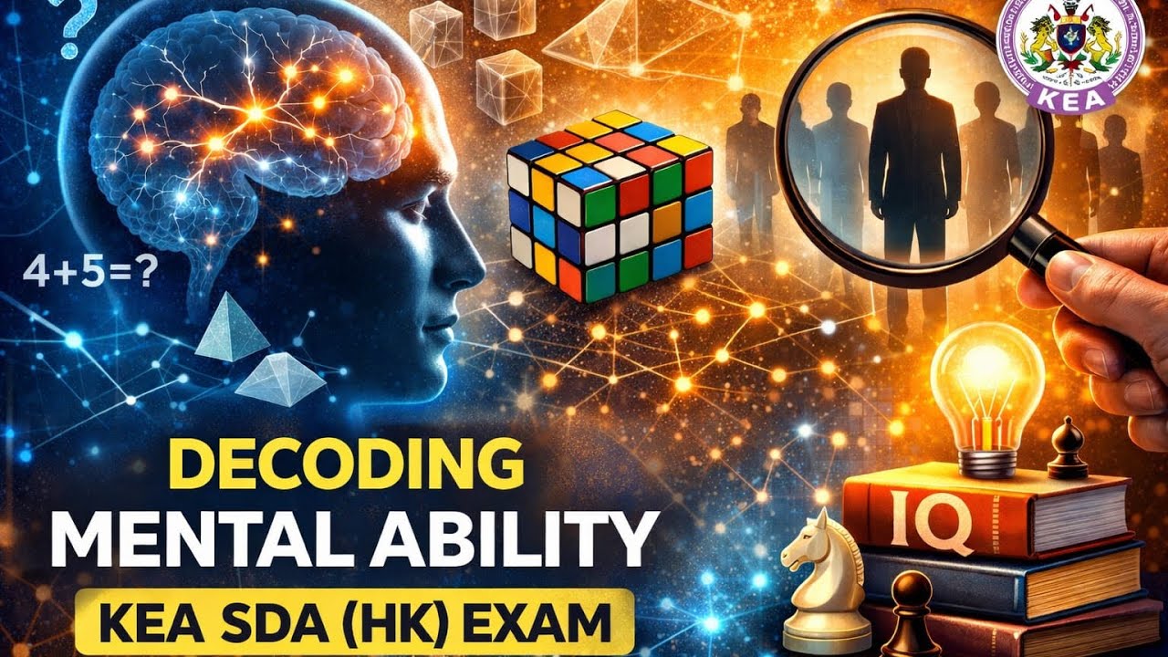 Yesterday’s KEA SDA HK Paper key answers. Mental Ability solved. #keaexams #sdaexams #karnatakavao 