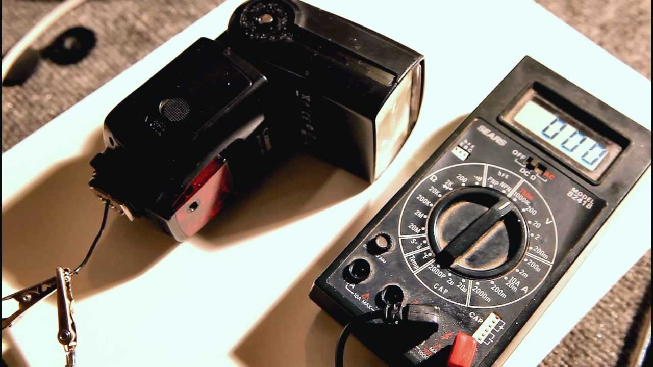 Canon 580 EXii Capacitor Discharge