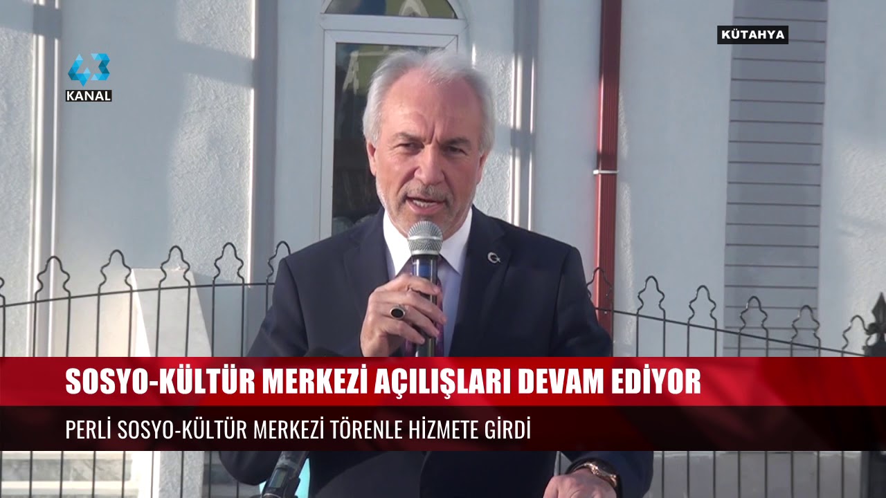 SOSYO-KÜLTÜR MERKEZİ AÇILIŞLARI DEVAM EDİYOR
