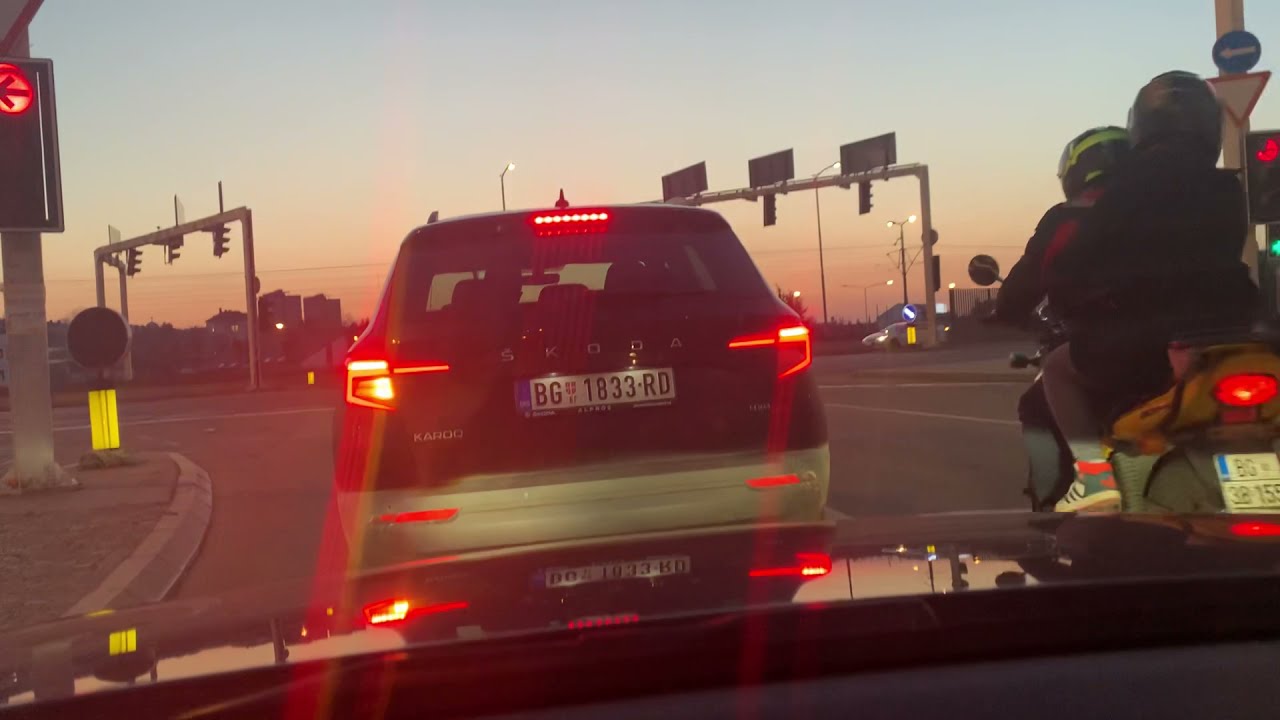 Beograd, vožnja, Autokomanda - Dedinje - Banjica