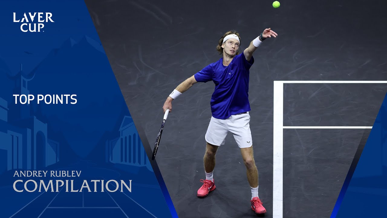 Andrey Rublev | Top Points | Laver Cup 2023