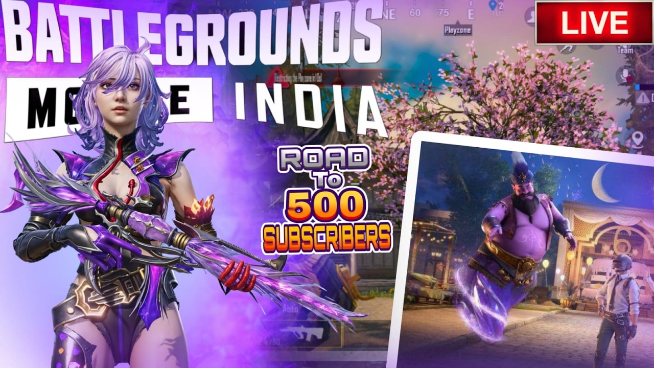 Road to 500 Subscribers 🔥 BGMI Live | Support Karo Bhai ❤️ #shorts #bgmi #trending #livestream