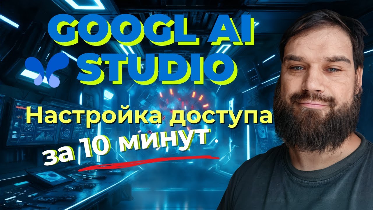 Google Ai Studio: Доступ из России, настройка за 10 мин.