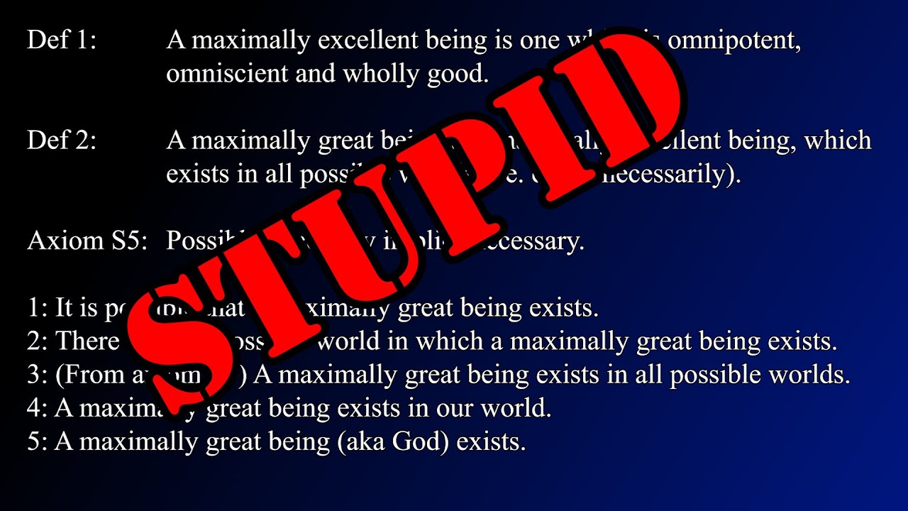 Regarding the Modal Ontological Argument