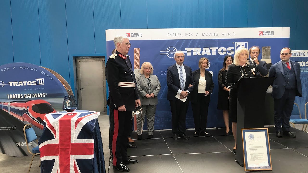 Tratos UK celebrates the official presentation of The Queen's Awards for Innovation