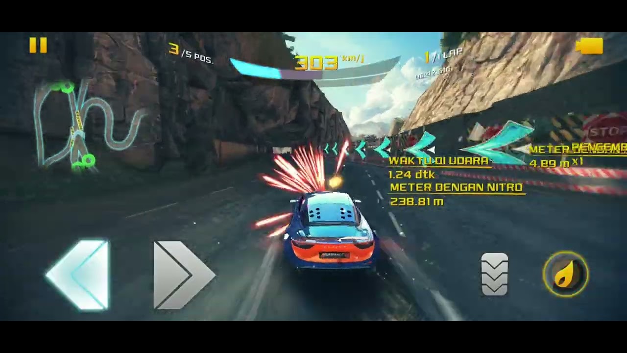Balapan multiplayer di asphalt 8