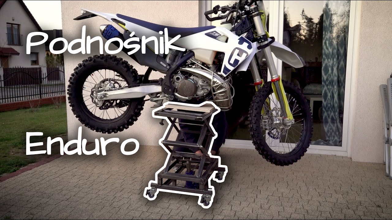 Podnośnik nożycowy do motocykla