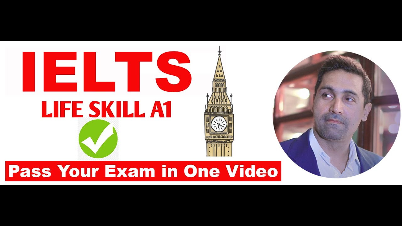 IELTS Life Skills A1 | Life Skills A1 Test |  A1 Life Skills test listening & speaking | Life skills