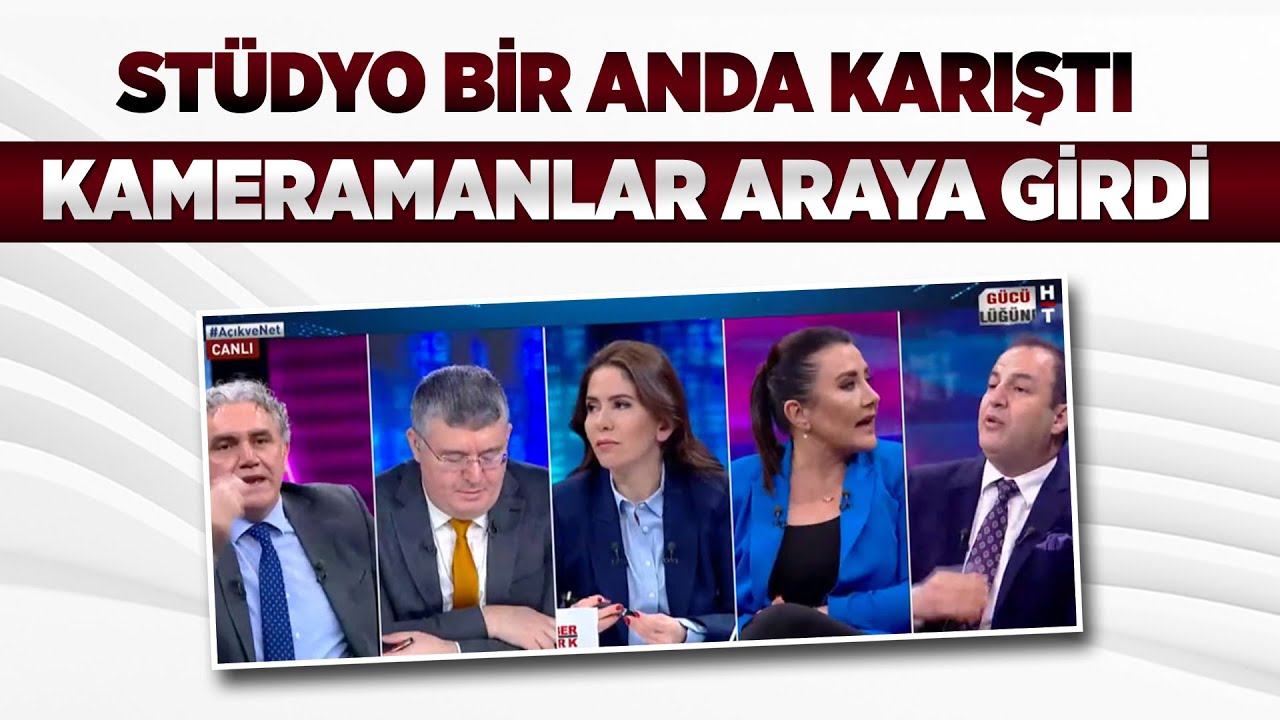 CANLI YAYINDA KIYAMET KOPTU! MURAT GEZİCİ, SEVİLAY YILMAN'IN ÜZERİNE YÜRÜDÜ