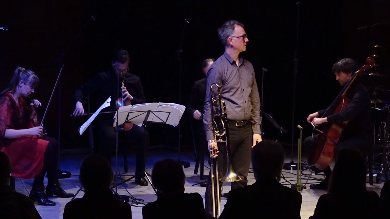 Benedict Mason: Trombone and string quartet