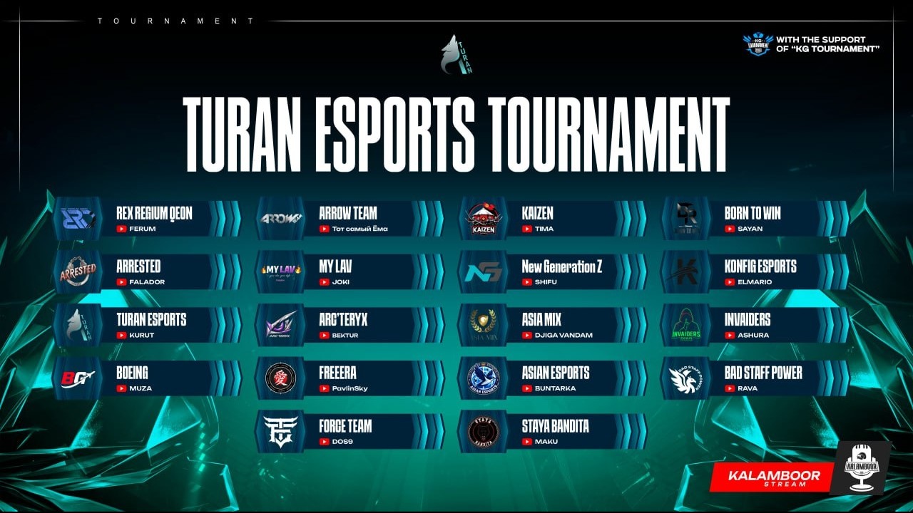 АСАЛАМ АЛЕЙКУМ !!! TURAN ESPORTS TOURNAMENT S1