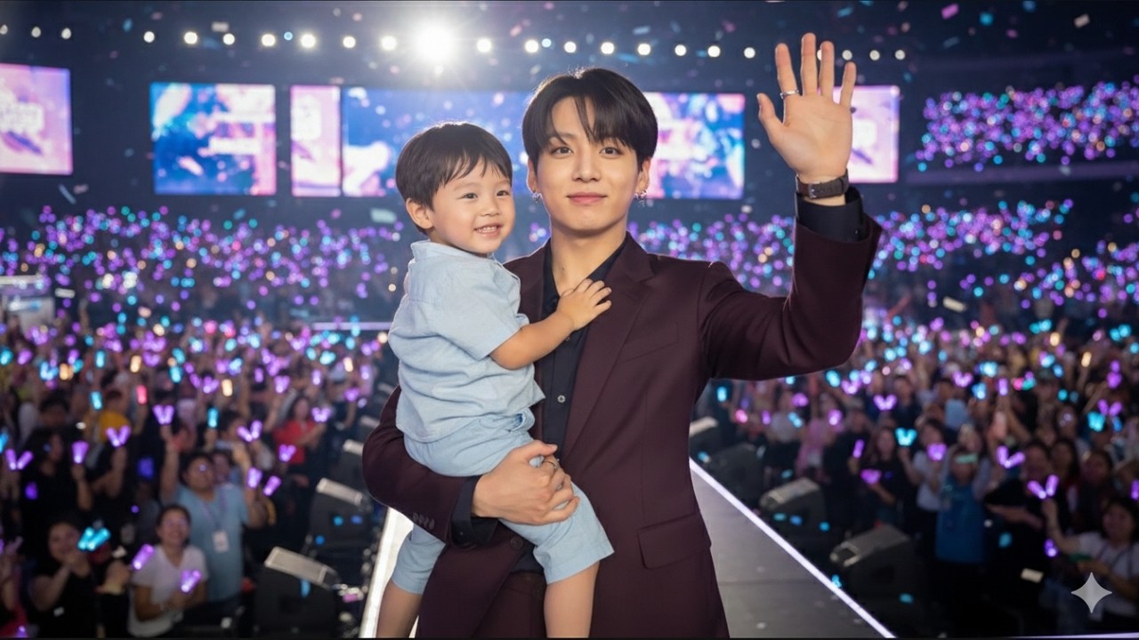 Heartwarming Moment! Jungkook Shows His Pure Kindness While Greeting Children
