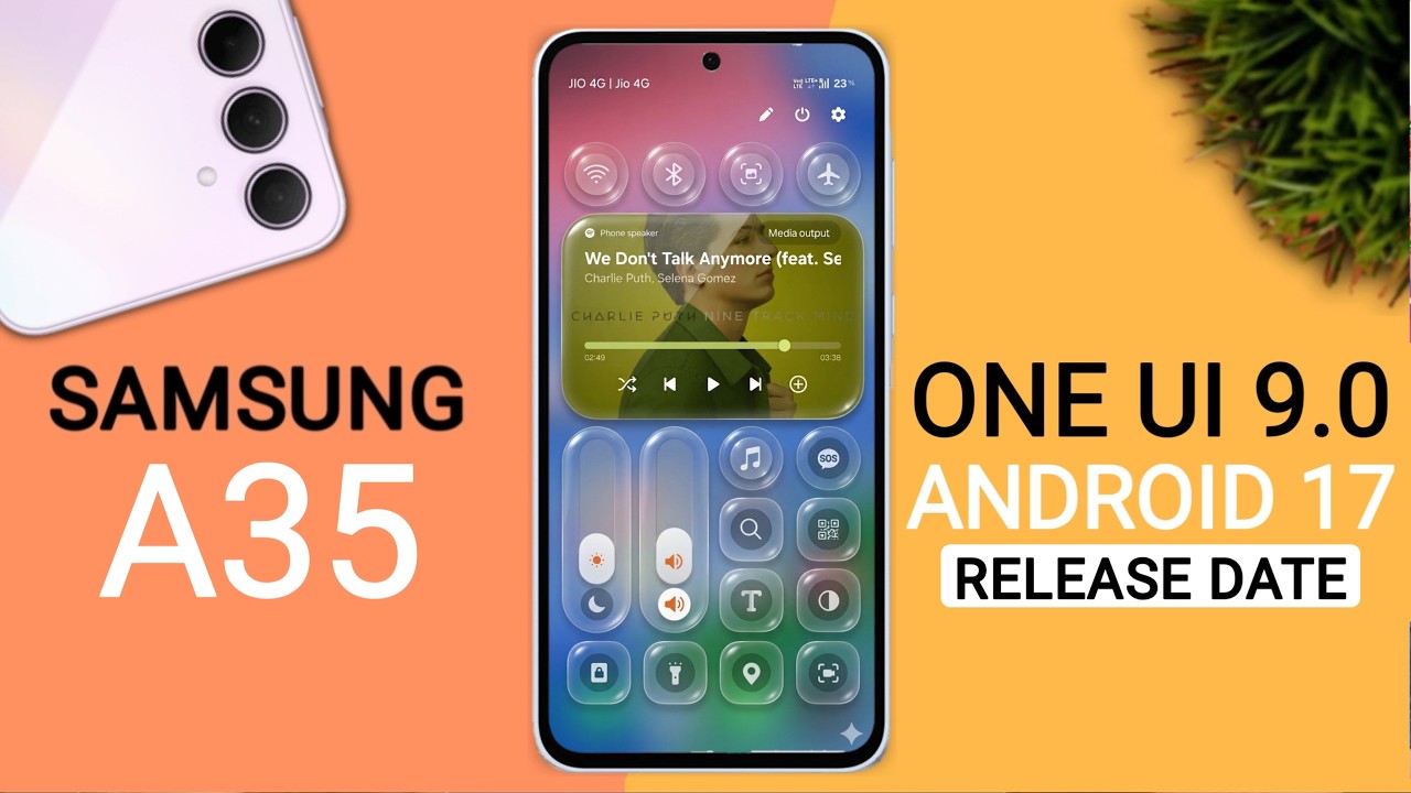 Samsung A35 One Ui 9.0 Android 17 Update | Features & Release Date | A35 New Update #samsunga35