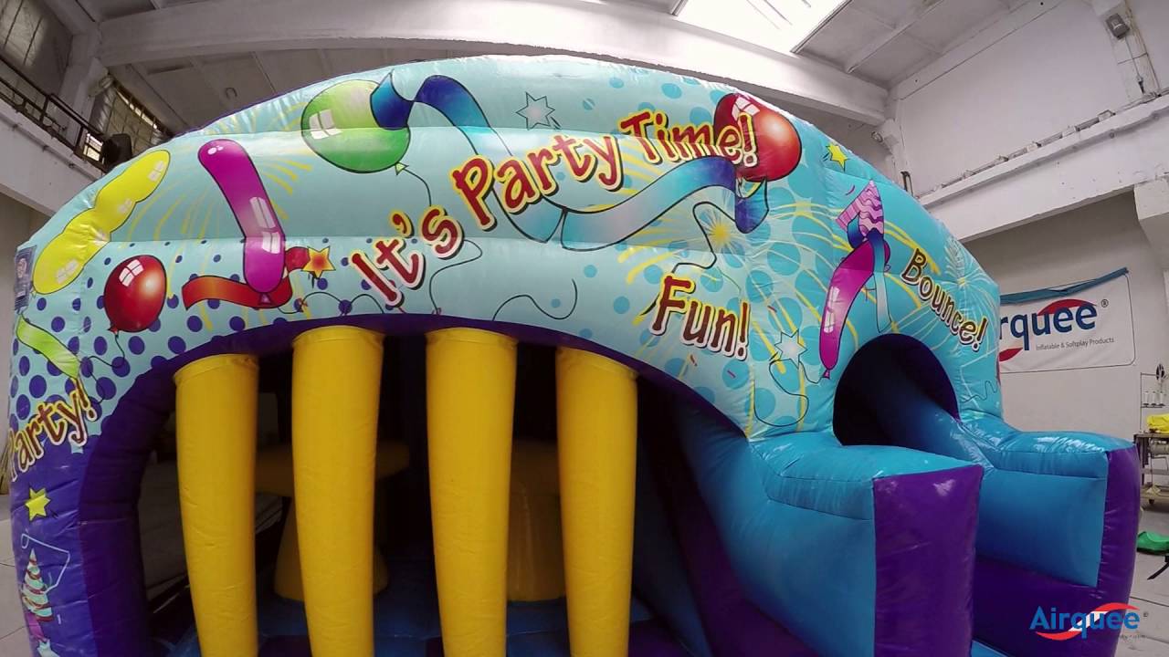 Airquee's 16x16 Obstacle Jump 'n' Slide AQ5637