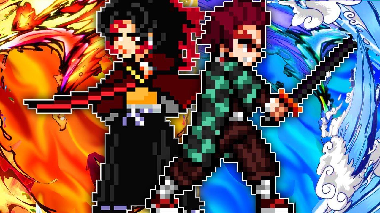 COLOQUEI O NOVO ULTIMATE TANJIRO EM DUPLA COM O YORICHII NO MUGEN E O RESULTADO FOI...
