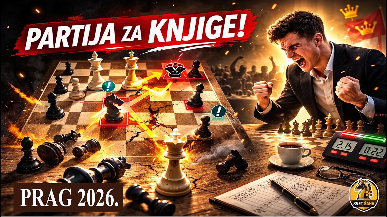 6 brilijantnih poteza u partiji! Jorden i dalje gazi! #sah #svetsaha