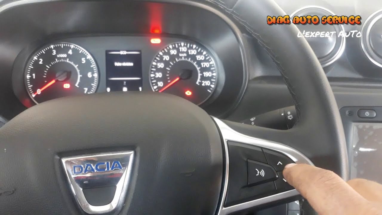 Remise à zéro compteur vidange dacia Duster 2020  كيفية إعادة تعيين مؤشر الصيانة إلى الصفر