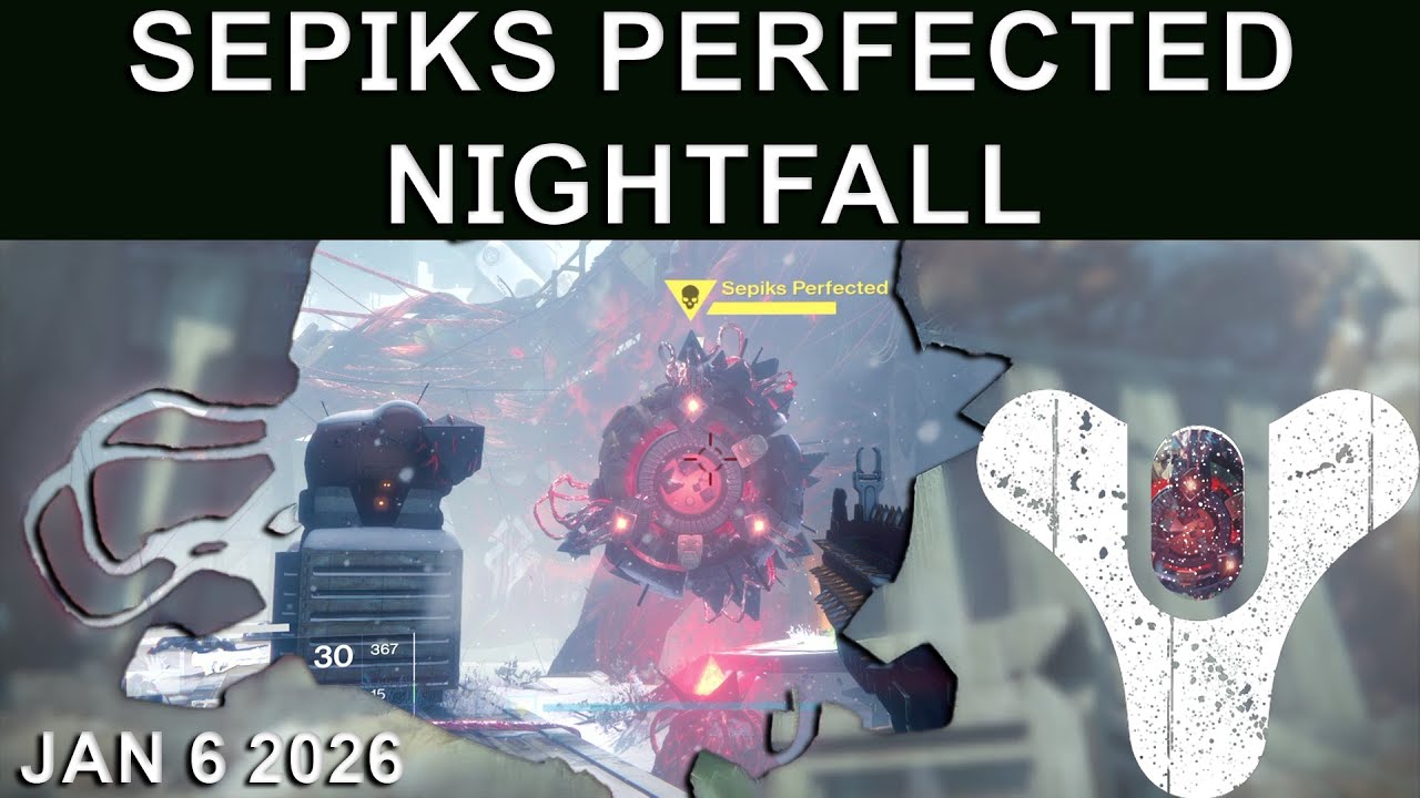Destiny: Sepiks Perfected Nightfall Strike (January 6th, 2026)