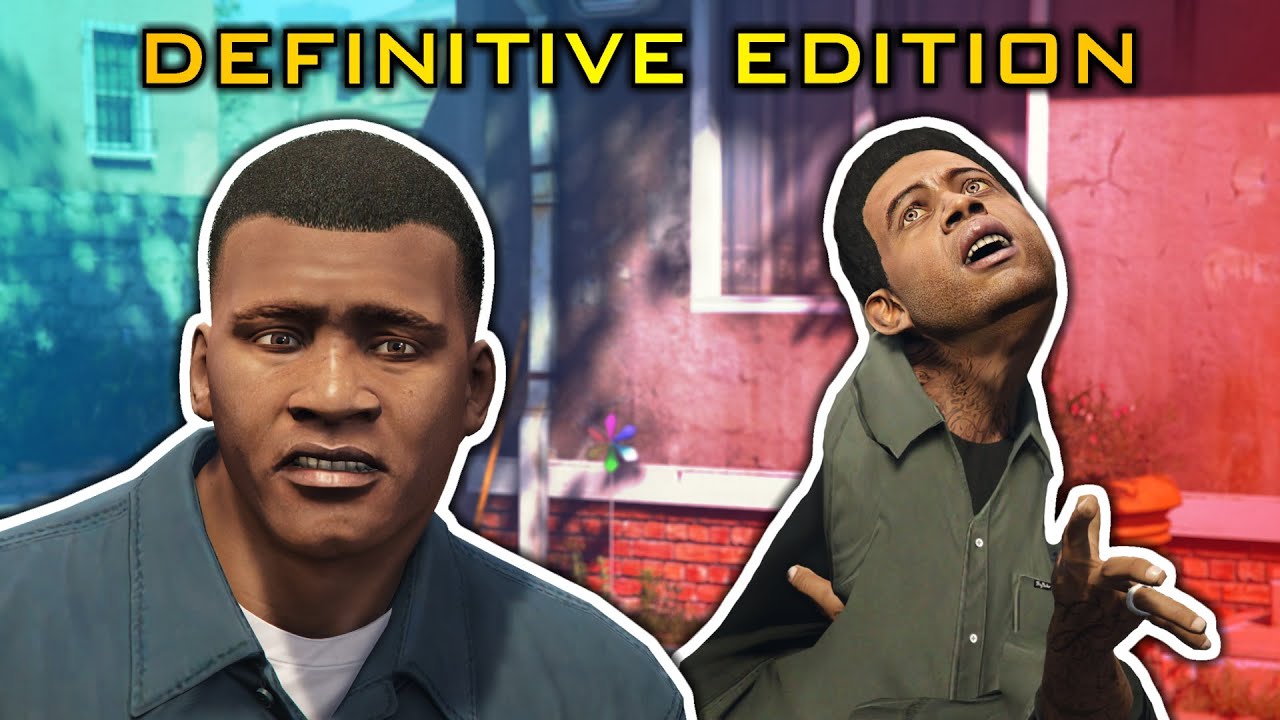 Ламар подкалывает Франклина &mdash; Definitive Edition