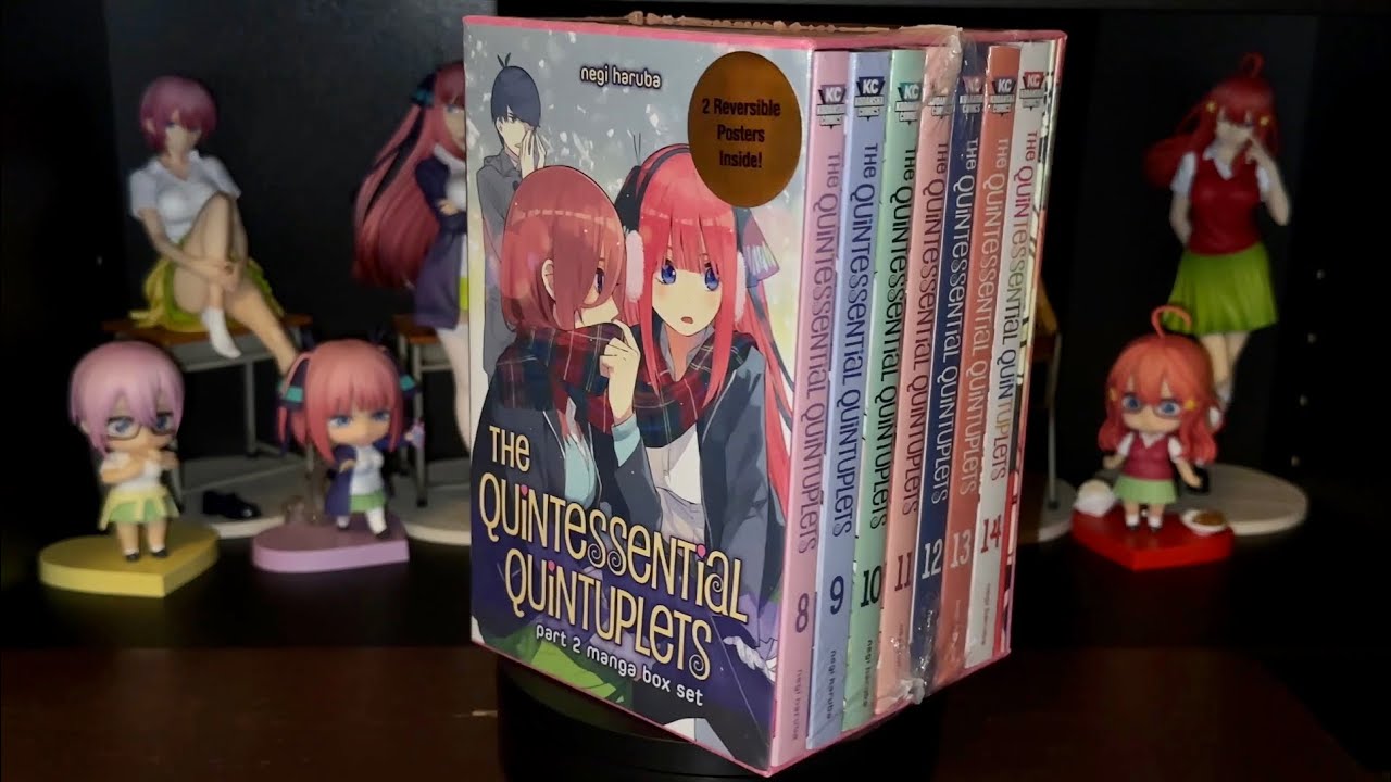 Unboxing! The Quintessential Quintuplets Part 2 Manga Box Set! by Negi Haruba | Kodansha Comics