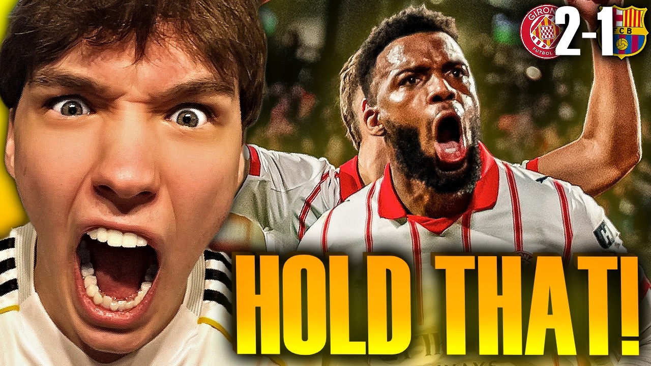 WHO IS 1st IN LALIGA? ASK REAL MADRID! Girona 2:1 Barcelona Reaction
