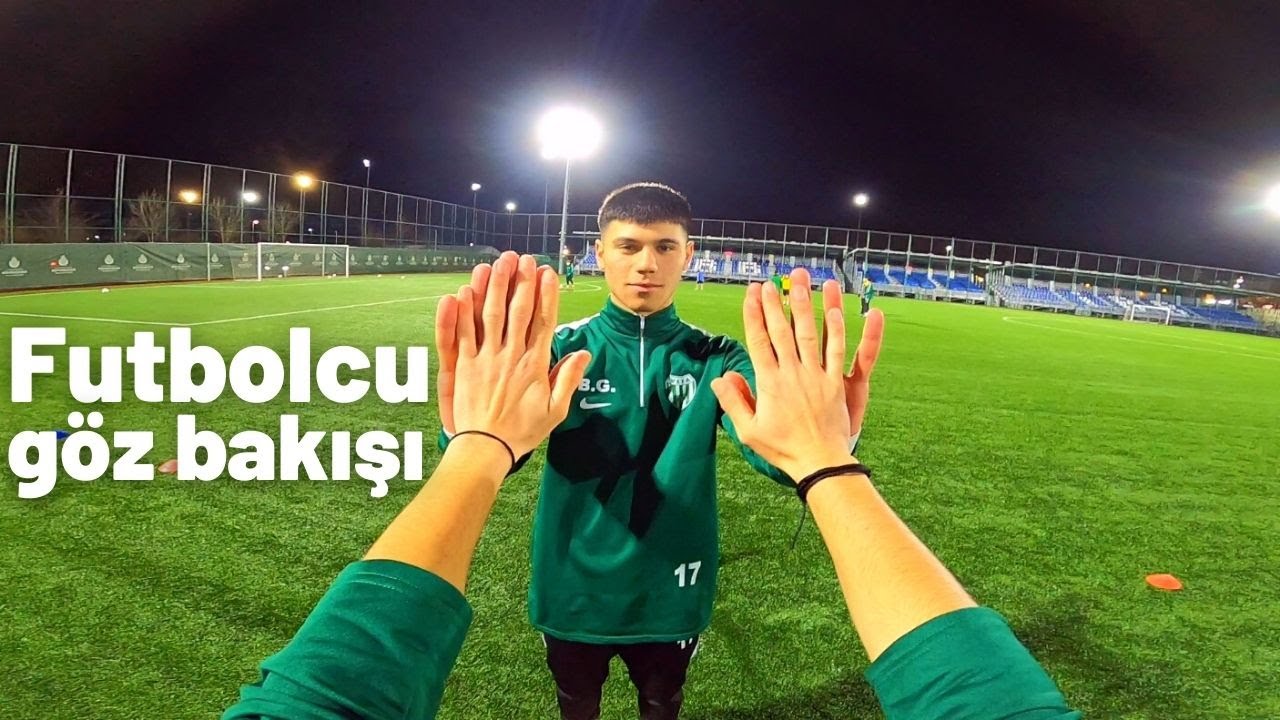 ALTYAPI FUTBOLCUSUNUN GÖZÜNDEN ANTRENMAN !