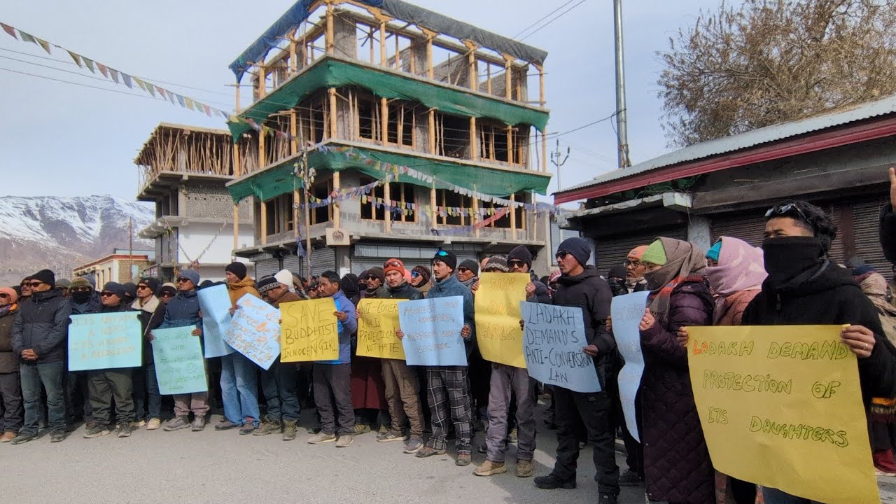 SAVE BUDDHIST GIRL| WE DEMAND ANTI CONVERSATION LAW| VOICE OF BUDDHIST GIRL| VOICE OF ZANSKAR| 