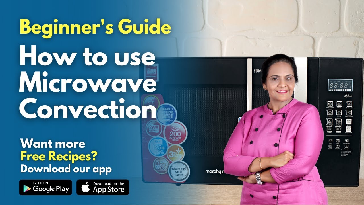 Convection Microwave Demo | How to use Microwave, Grill & Convection Modes | Microwave Utensils