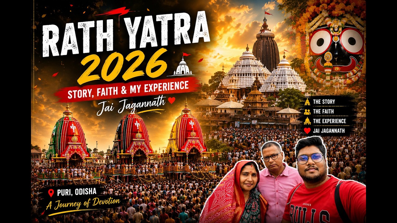 Rath Yatra 2026 ❤️ | Story of Lord Jagannath + My Experience in Puri | Jai Jagannath 🙏