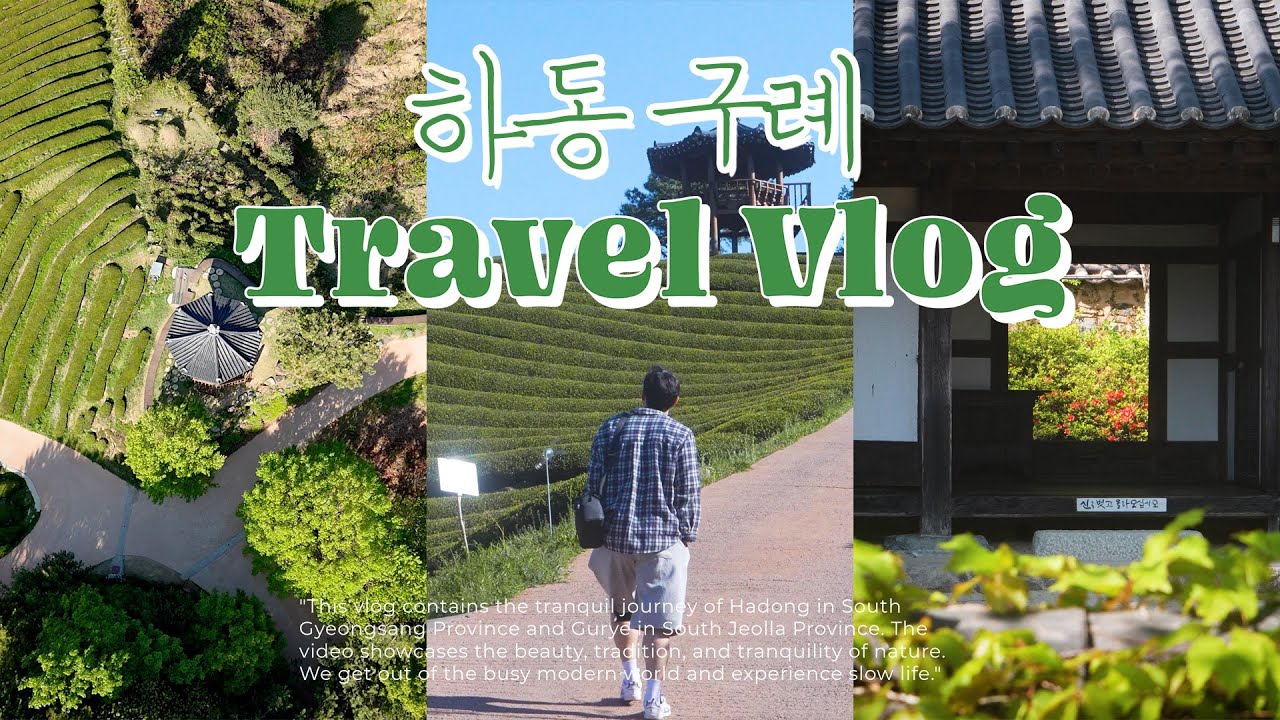 하동, 구례 여행ㅣ브이로그 ㅣ맛집ㅣ카페ㅣ숙소ㅣ혜성식당, 최참판댁, 여명가든, 정금차밭, 매암제다원, 풀꽃농원, 쌍계사, 호호의숲, 치즈랜드, 섬진강재첩국수, 밤톨, 지리산스카이런