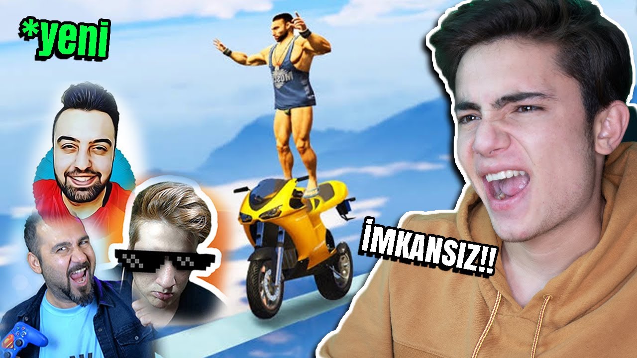 EKİPLE BİTİRMESİ İMKANSIZ PARKUR !!! - GTA 5 Online w/ Sesegel, Gereksiz Oda, Ümidi