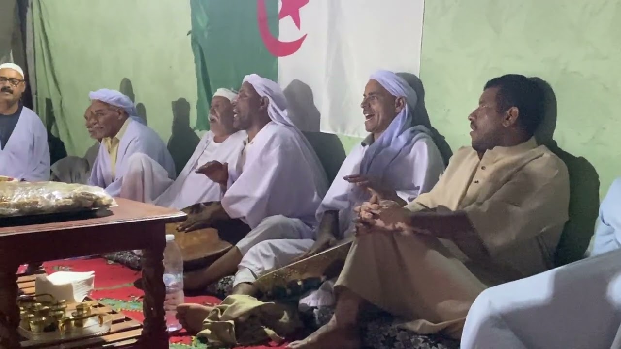 أي سعد عمالة سوف بلحميدي - سعد حريز - مدح التجاني عند الحاج عبد السلام بوجلخة قمار وادي سوف الجزائر