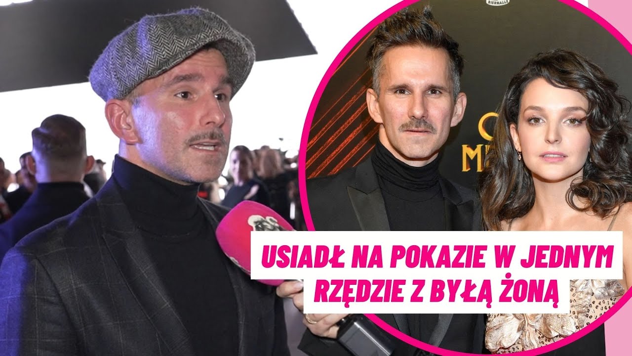Marcin Bosak o relacji z byłą żoną: Generalnie, życzę jej jak najlepiej