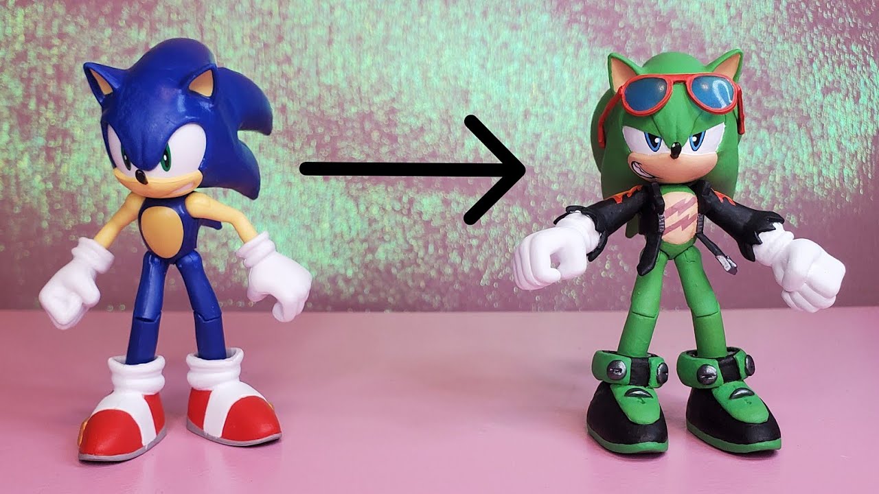 Фигурка Scourge The Hedgehog Jakks Pacific (Custom)