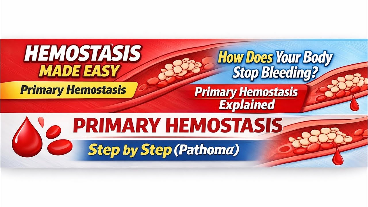 PRIMARY HEMOSTASIS AND RELATED DISORDERS | PART-1 | SIMPLIFIED | PATHOMA | MBBS | USMLE | NEET-PG