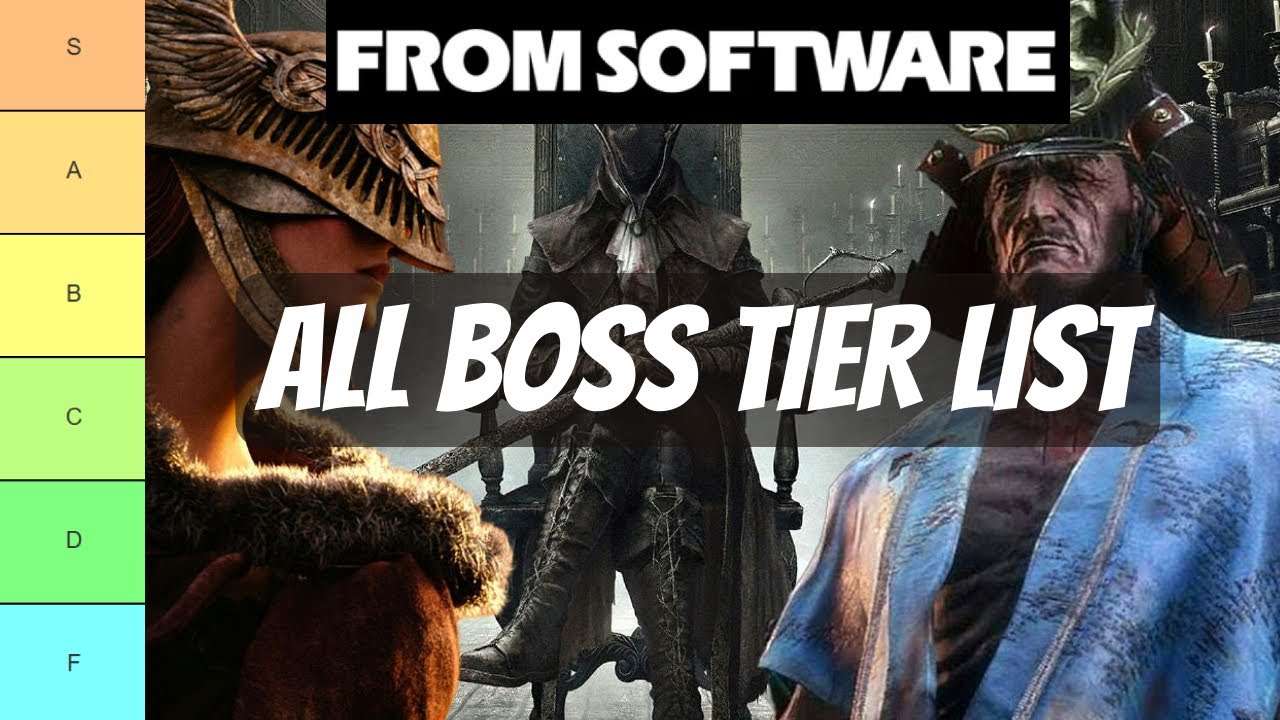 Fromsoft Boss Tier List! Reacting later